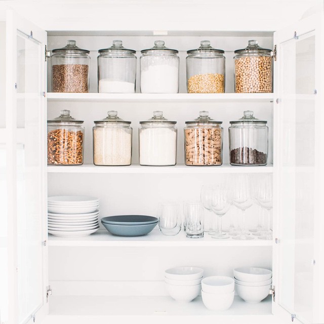 jars for pantry organization 