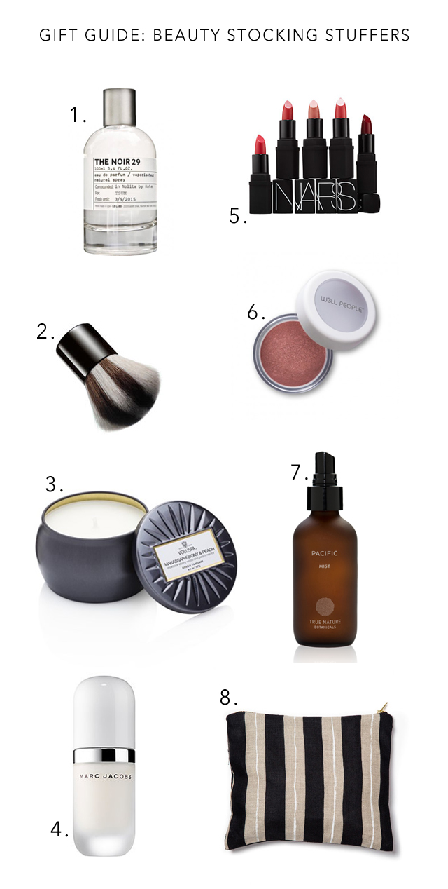 winter beauty essentials gift guide for last minute stocking stuffers via Anne Sage