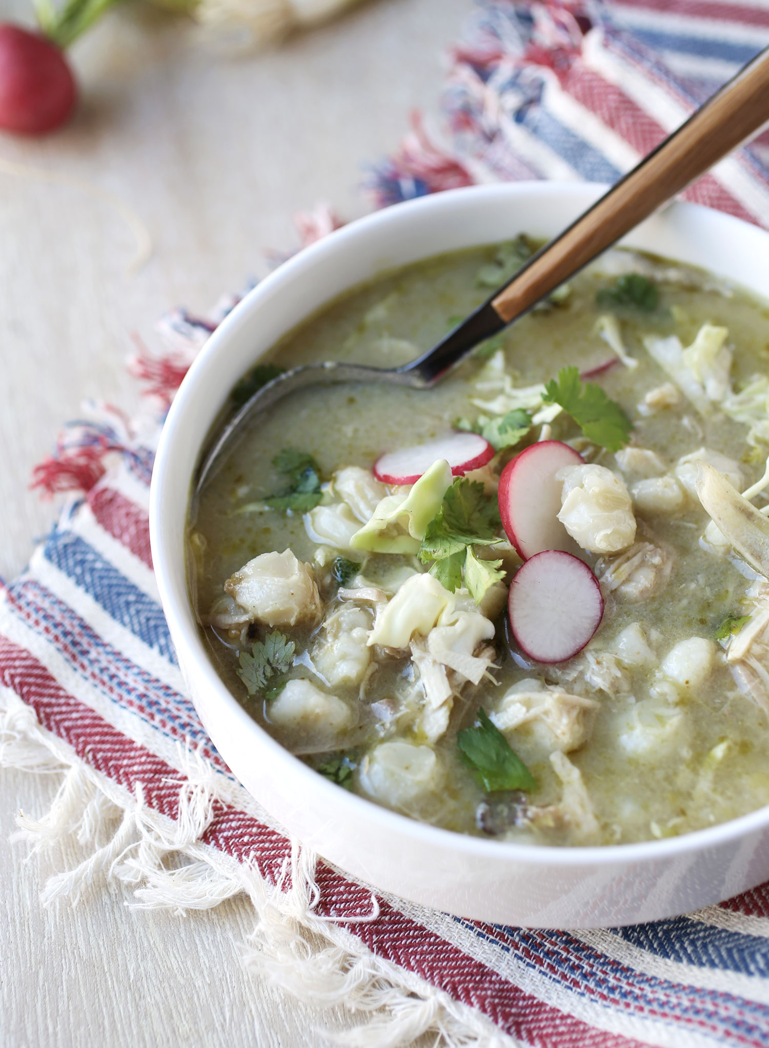 Authentic Mexican Pozole Verde for Warming Winter Meals | Anne Sage ...