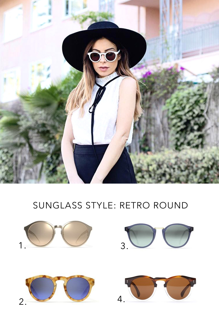 retro round sunglasses via @citysage