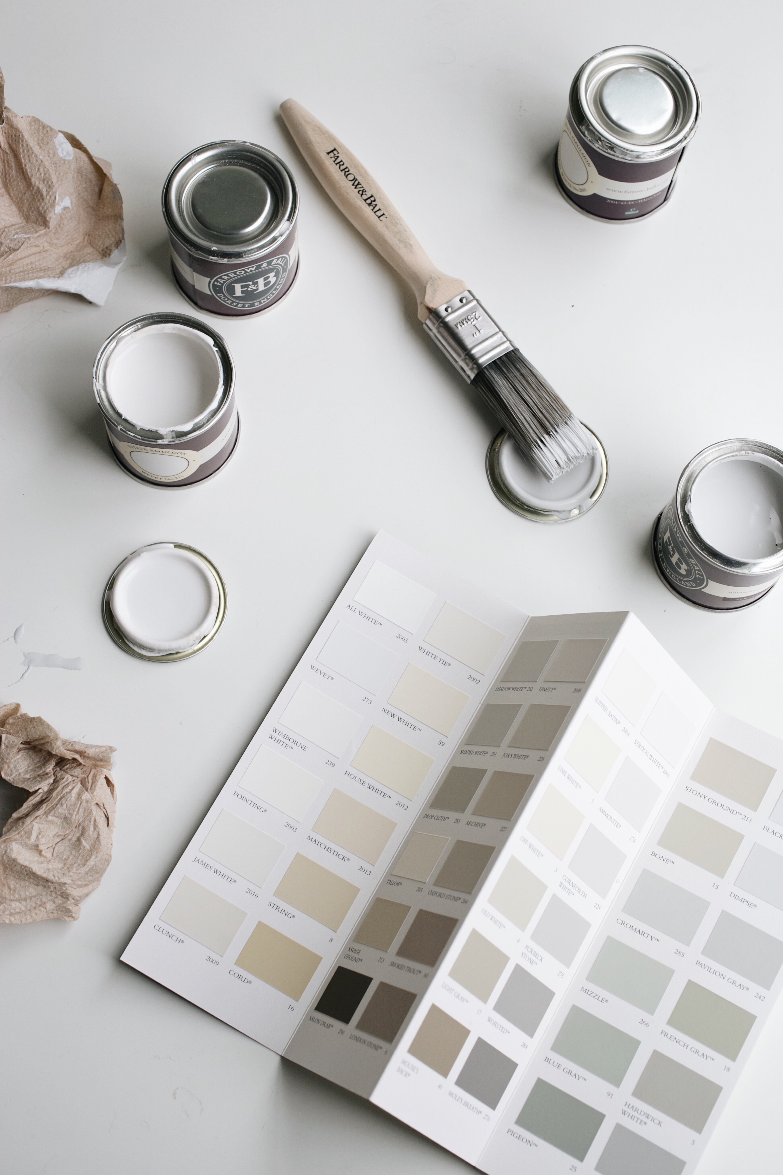 farrow and ball white paint