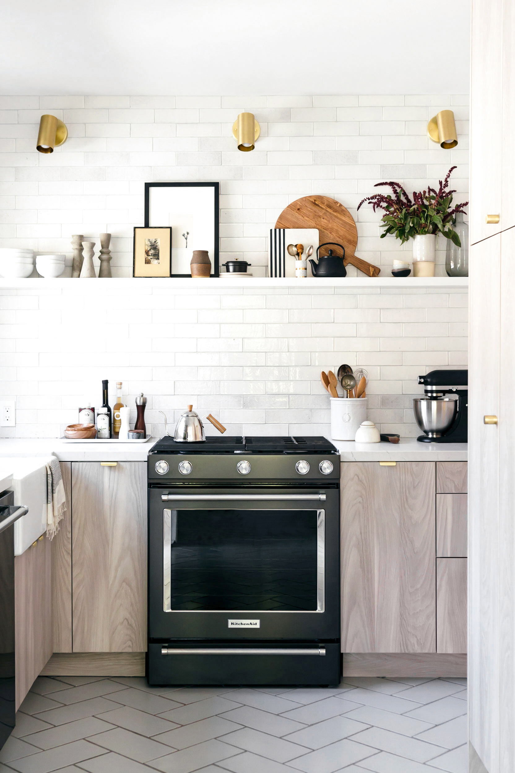 Cabinets With Mini Fridge & Microwave Flanked By Taupe Built In Bink Beds  Design Ideas