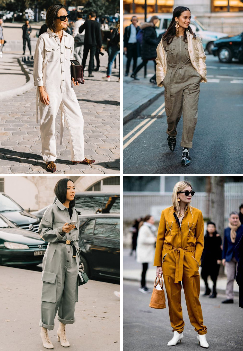 utility style jumpsuits