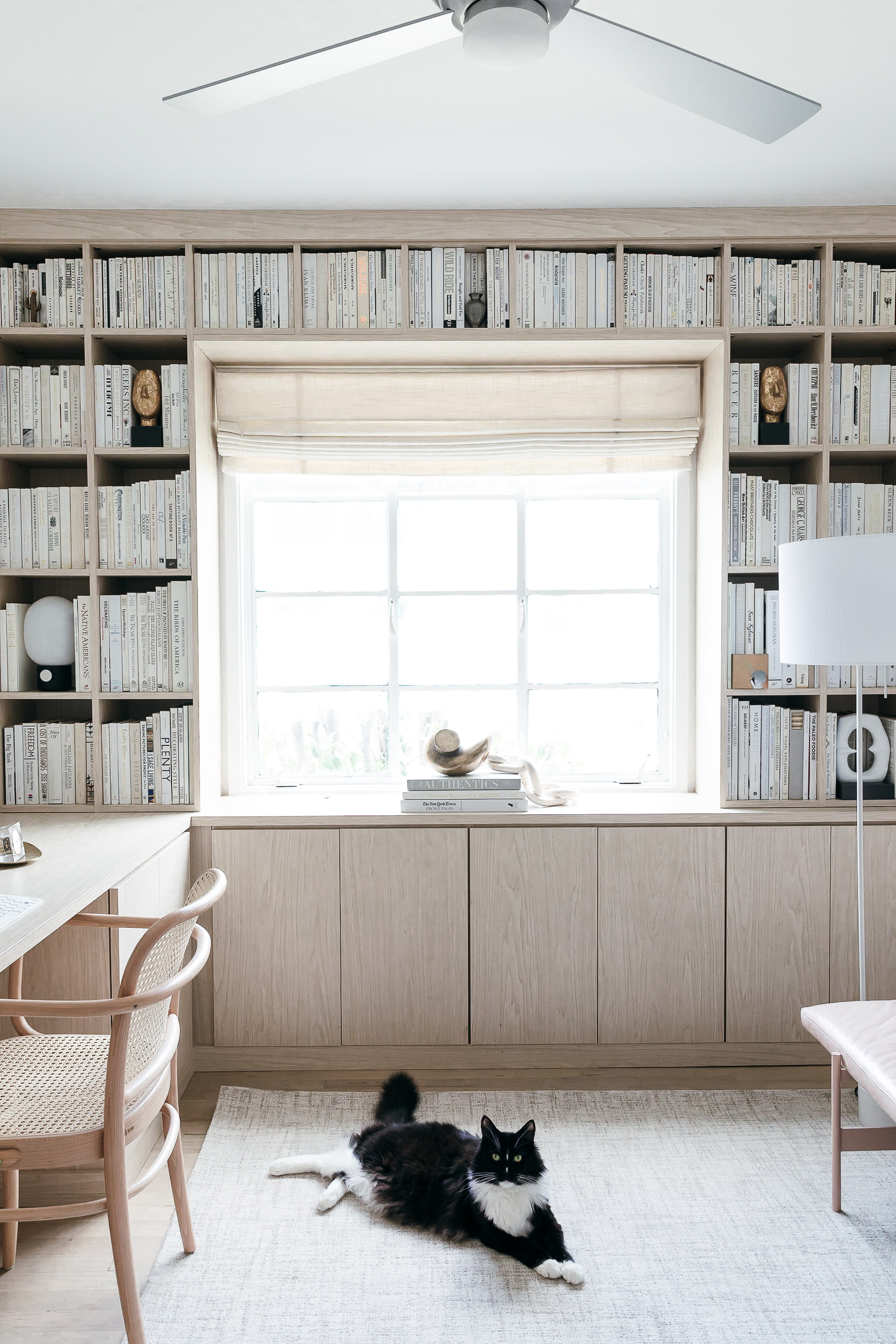 California Closets Built-In Bookshelves: Our Home Office Design