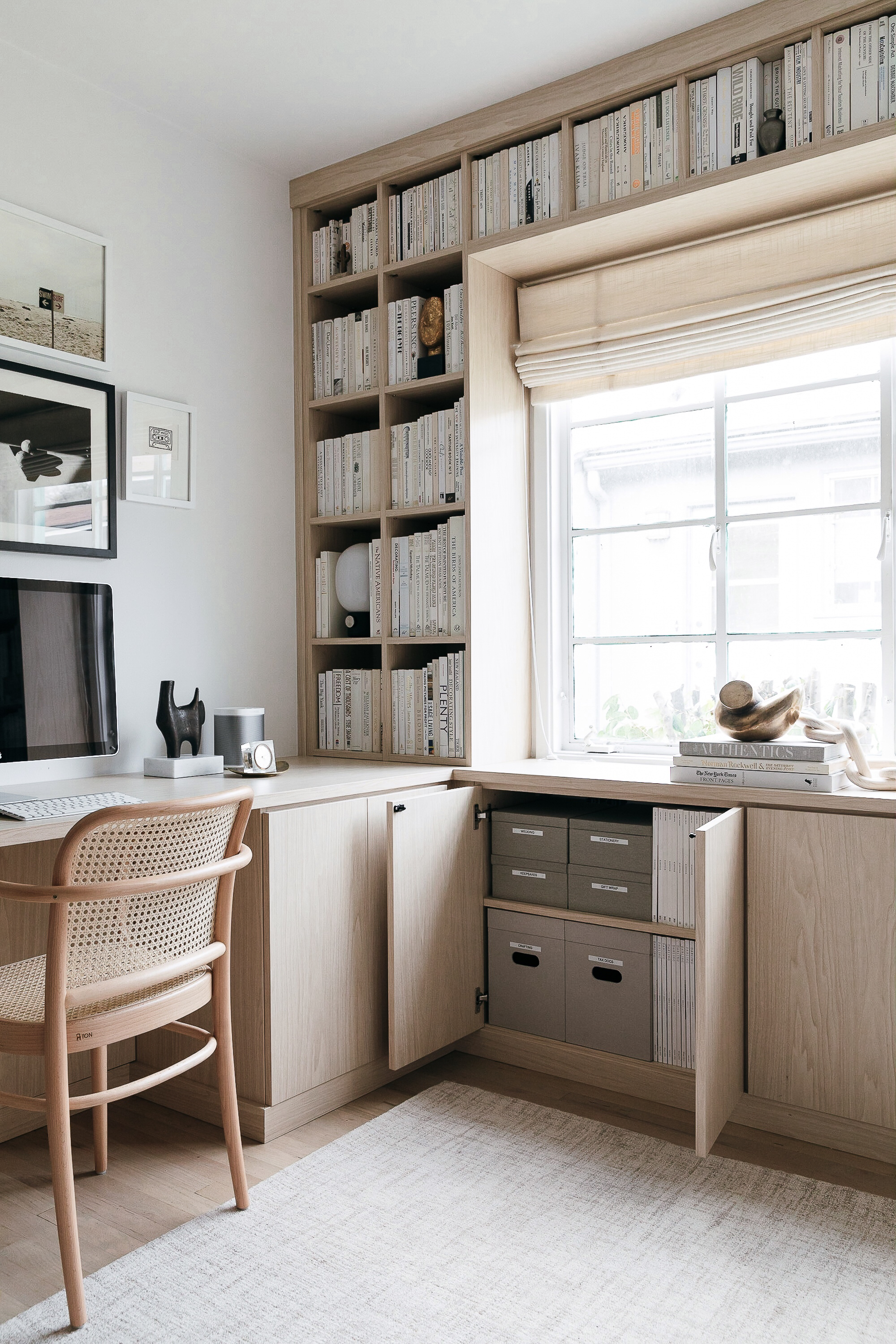 California Closets Built In Bookshelves Our Home Office Design