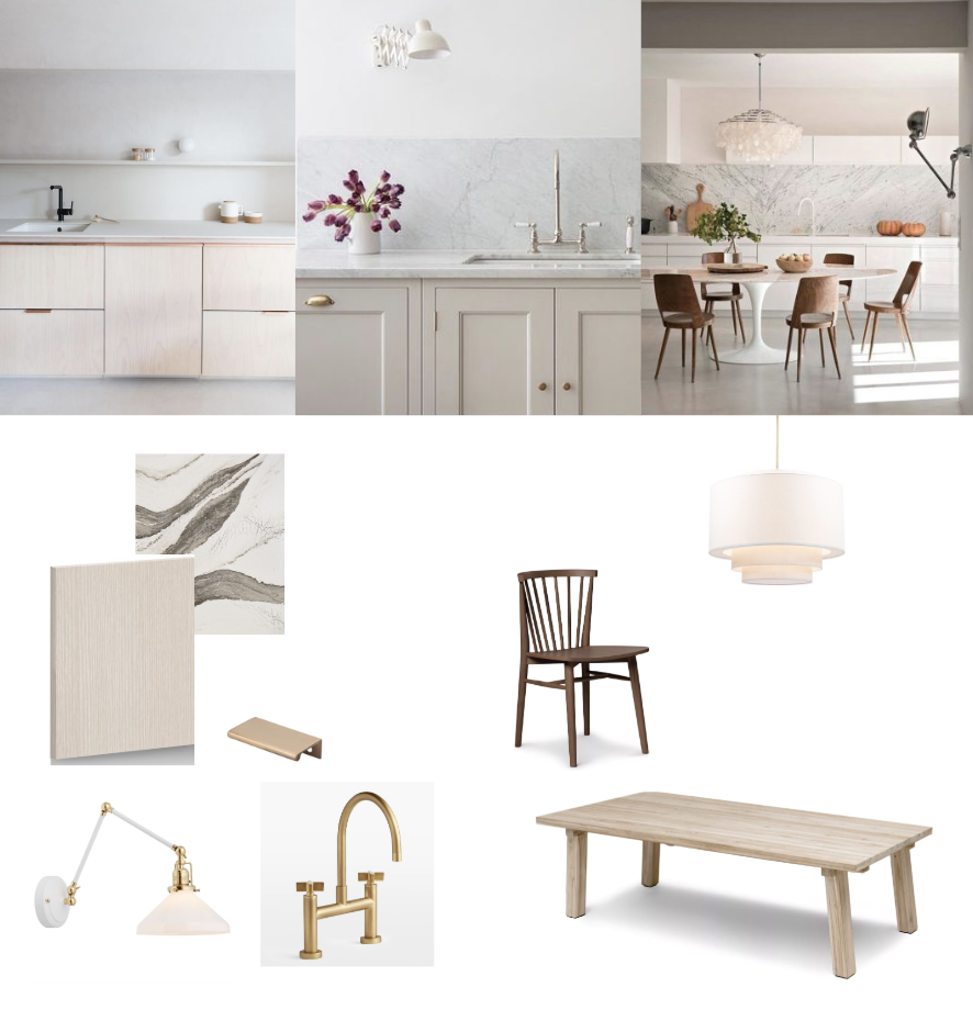 minimalist living room and dining room inspiration
