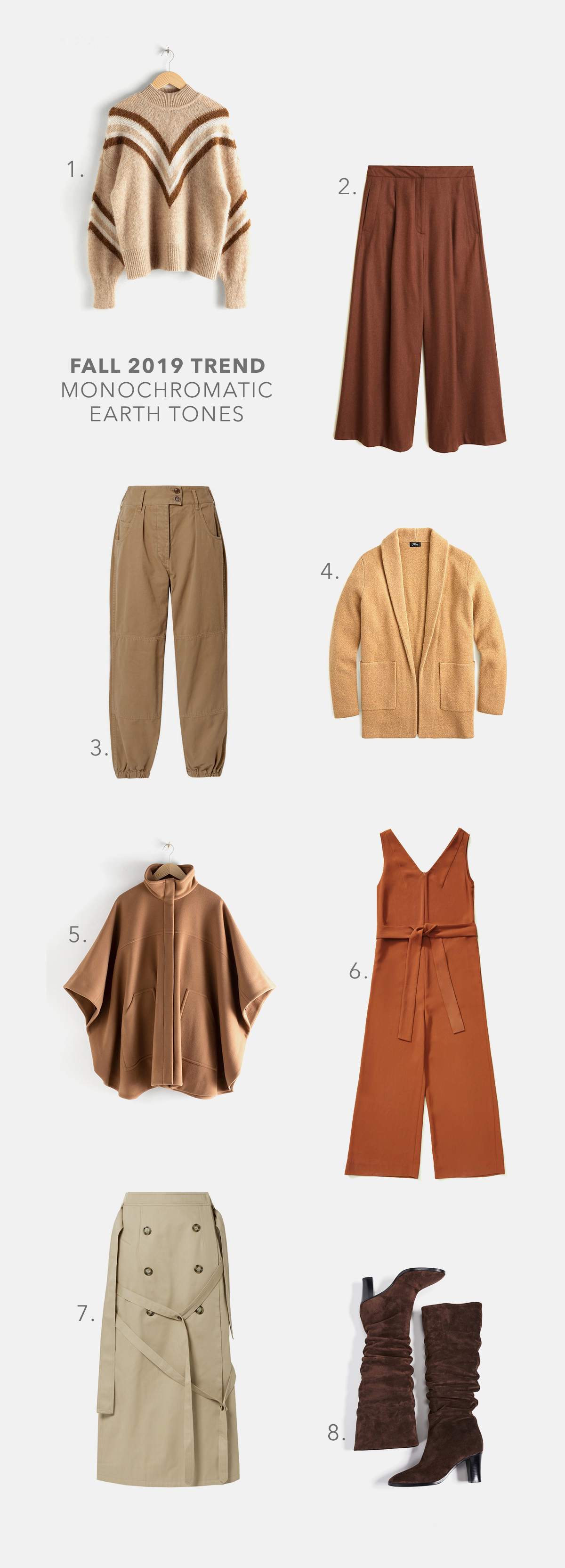 2019 street style trends beige brown