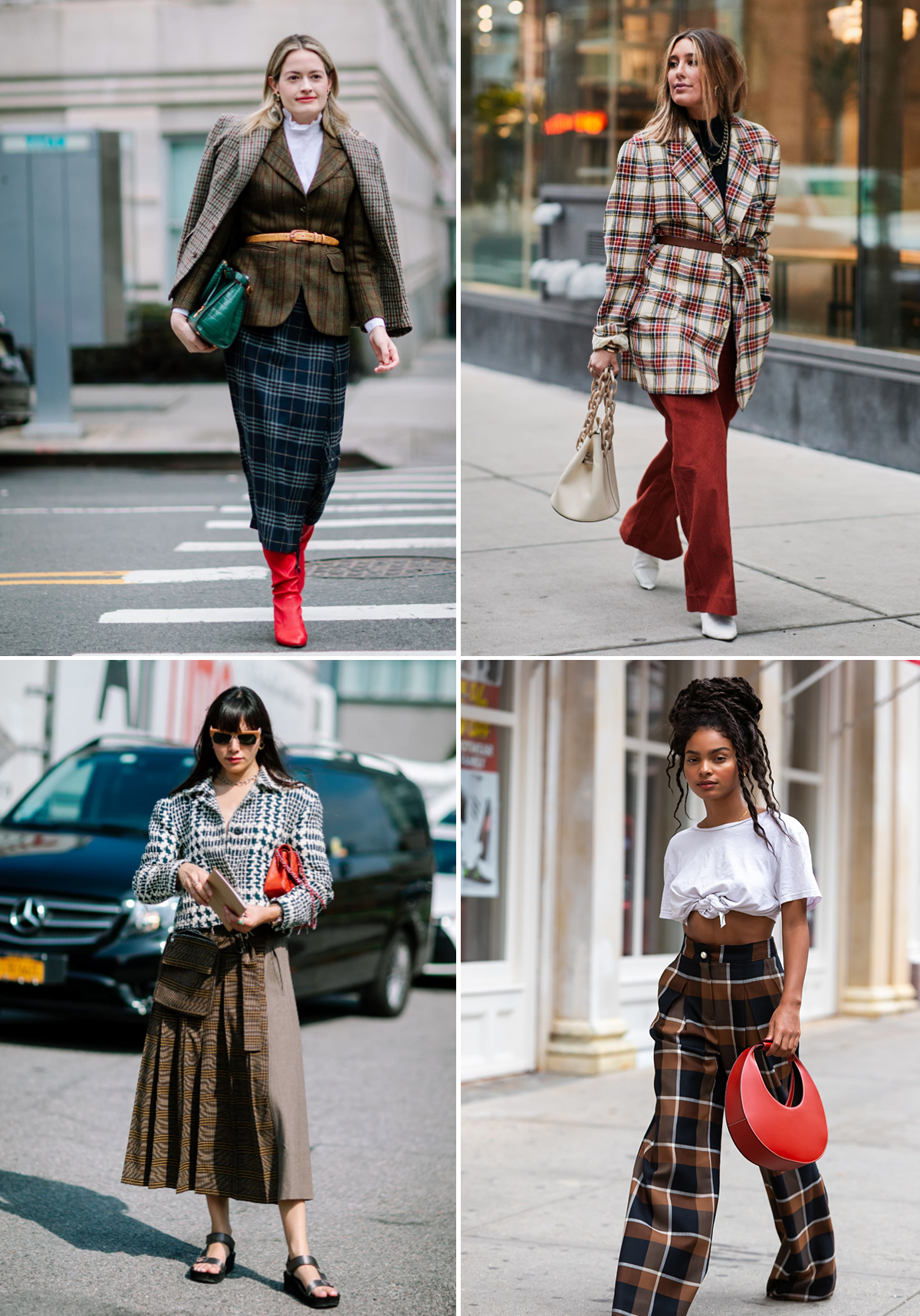 Fashion Week Trends Worth Wearing Plaid Galore! Anne Sage