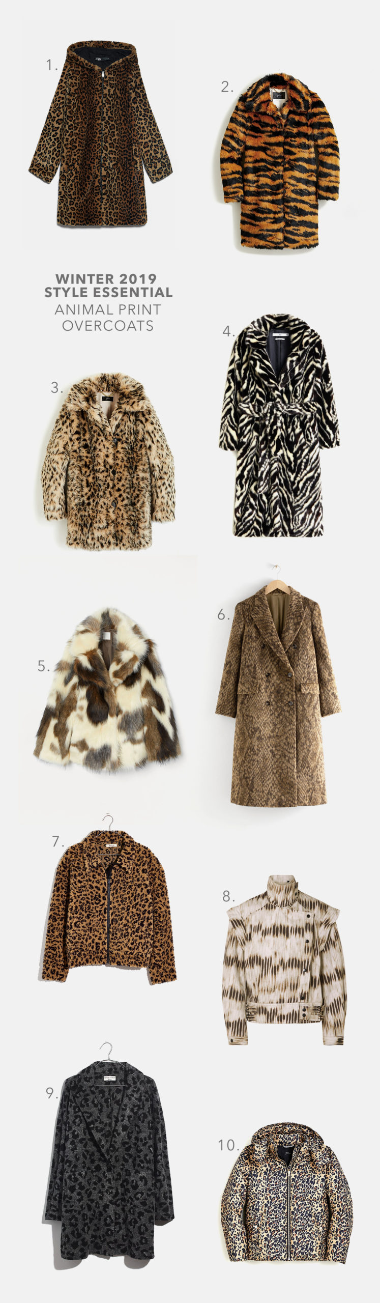 leopard print coats