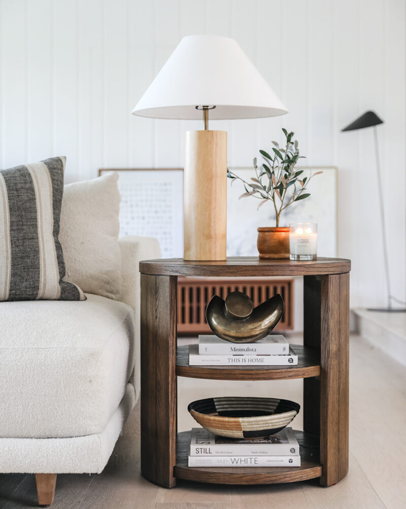 how to style an end table