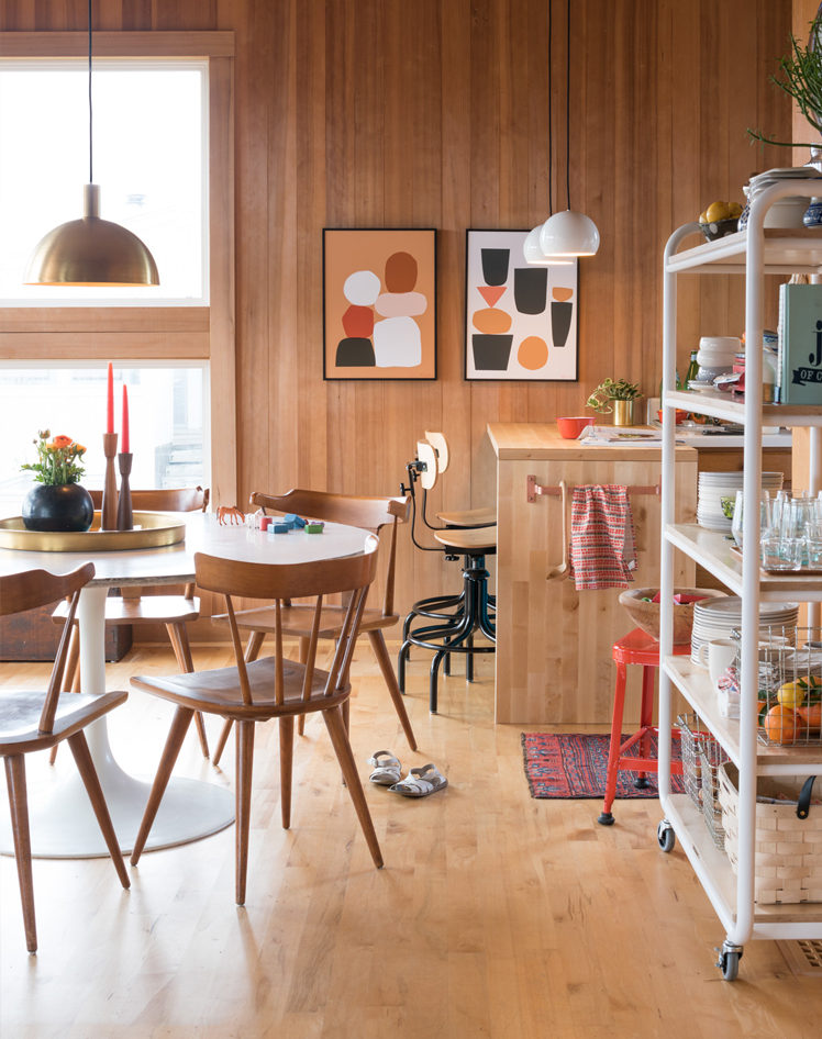 scandinavian modern dining room via @citysage