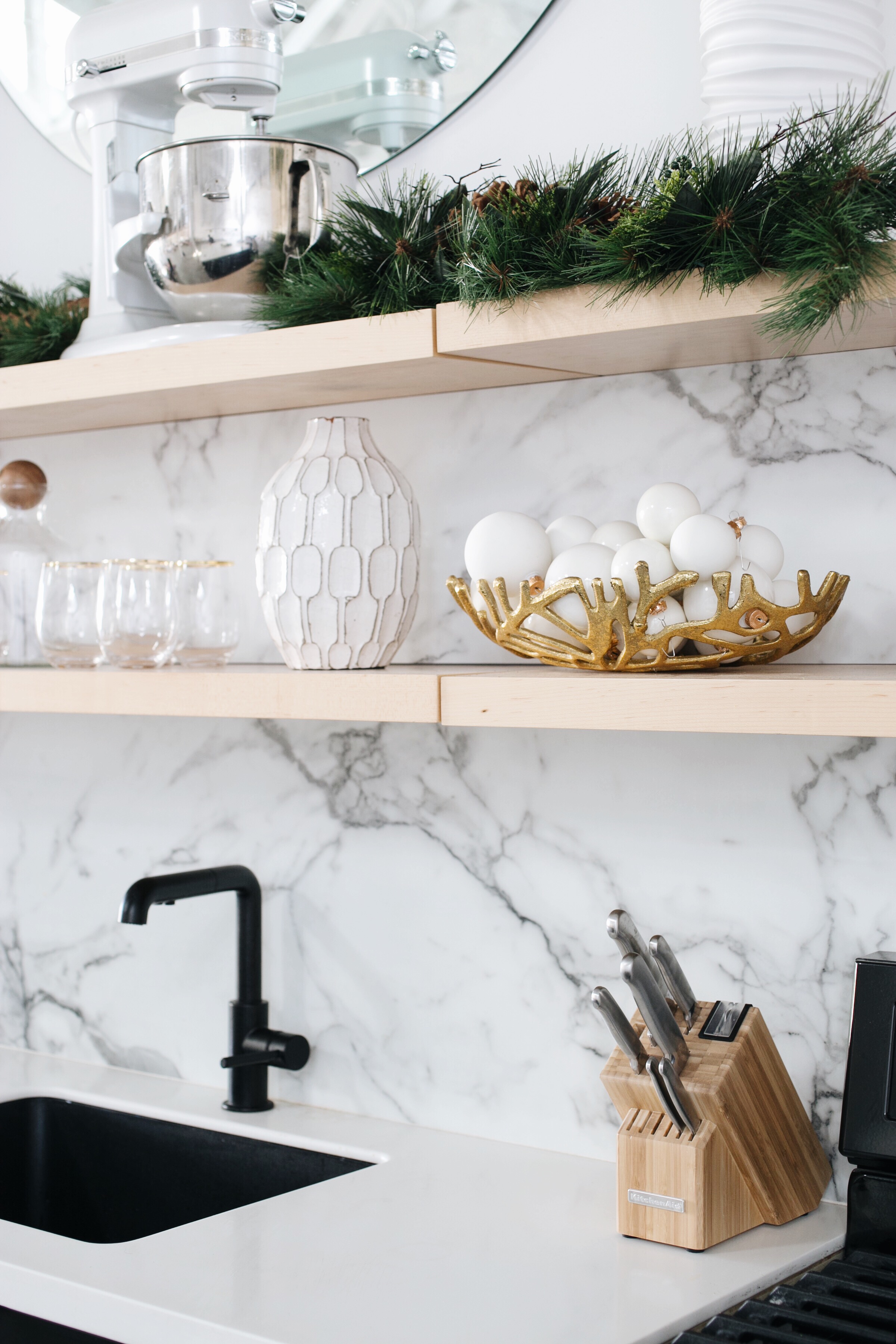 Holiday Decorating Ideas for the Kitchen with Overstock.com - Anne Sage
