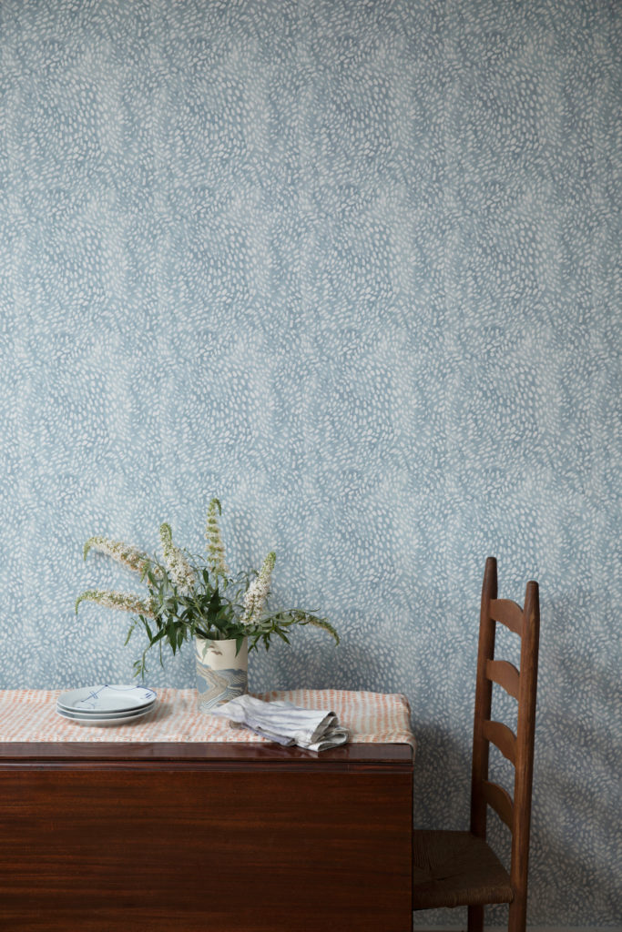 Pattern Play with Rebecca Atwood's New Yoga-Inspired Wallpaper - Anne Sage