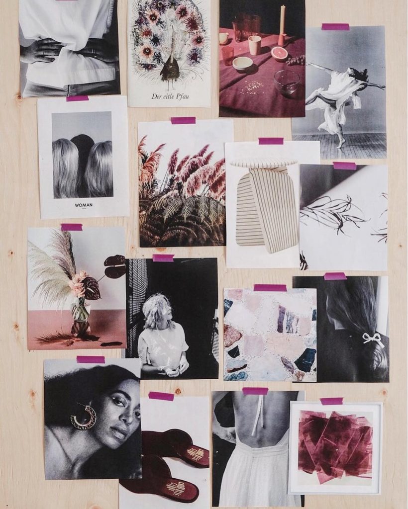 Monthly Inspiration Boards from Myriam Rochefort - Anne Sage