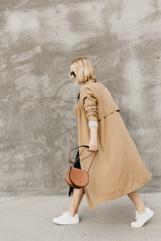 Transitional Spring Style: The Lightweight Trench Coat - Anne Sage