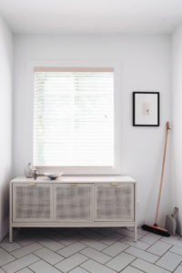 DIY Target Cane TV Stand