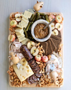 cheese board for the holidays